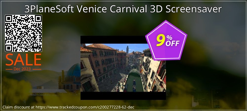 3PlaneSoft Venice Carnival 3D Screensaver coupon on April Fools' Day offering discount