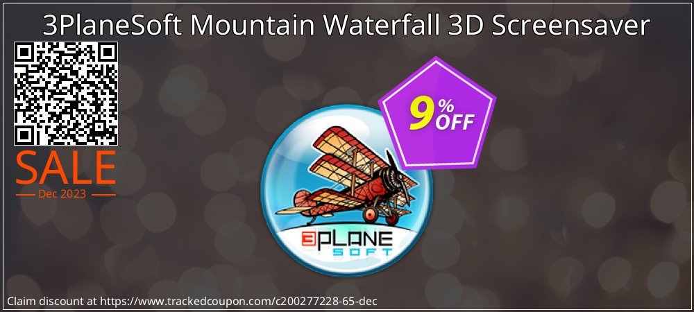 3PlaneSoft Mountain Waterfall 3D Screensaver coupon on National Walking Day discounts