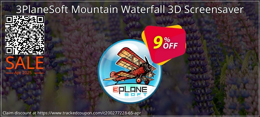 3PlaneSoft Mountain Waterfall 3D Screensaver coupon on Mother Day promotions