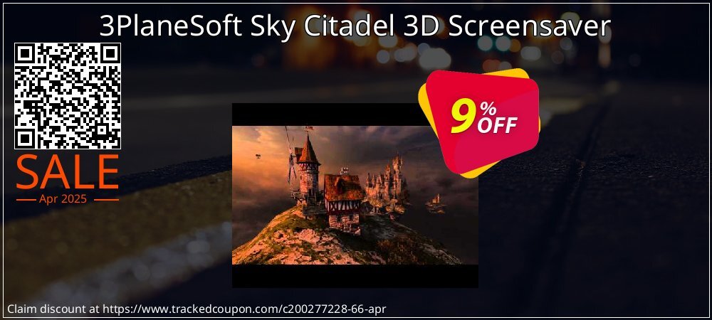 3PlaneSoft Sky Citadel 3D Screensaver coupon on World Party Day promotions