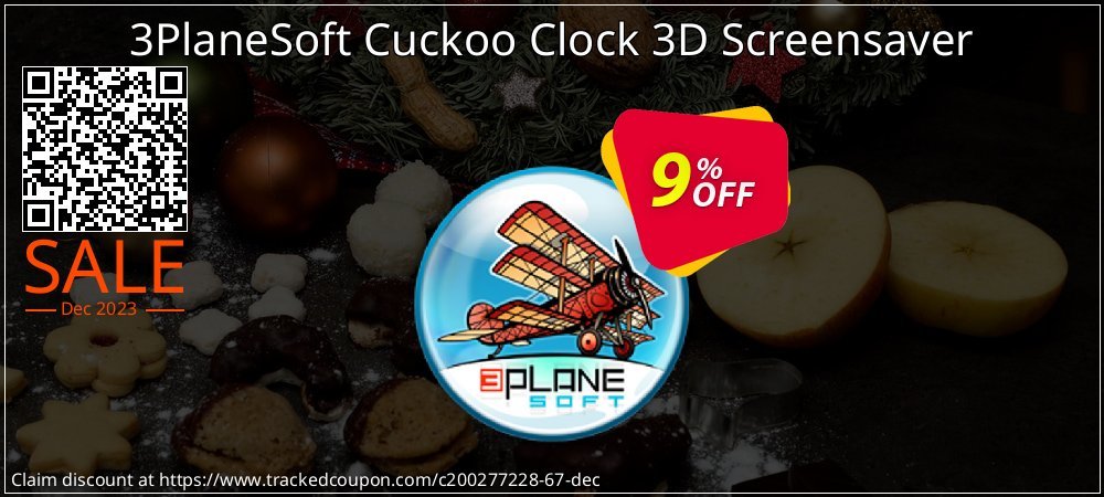 3PlaneSoft Cuckoo Clock 3D Screensaver coupon on April Fools' Day sales