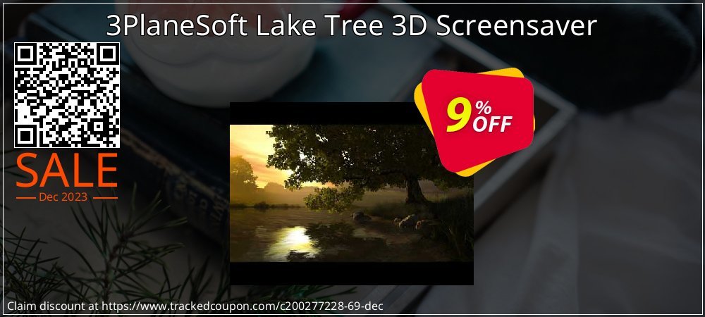 3PlaneSoft Lake Tree 3D Screensaver coupon on Tell a Lie Day offer