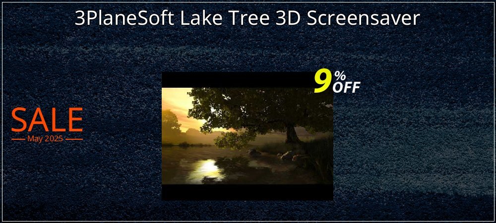 3PlaneSoft Lake Tree 3D Screensaver coupon on Tell a Lie Day offer