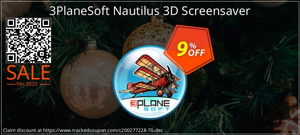 3PlaneSoft Nautilus 3D Screensaver coupon on Mother Day offering discount