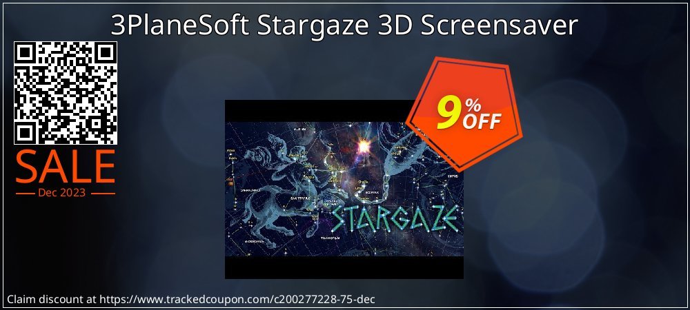 3PlaneSoft Stargaze 3D Screensaver coupon on National Walking Day promotions