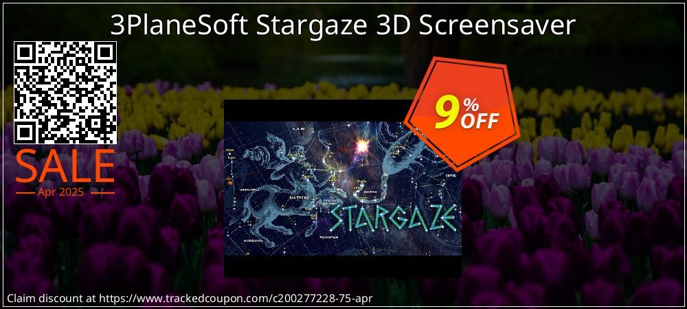 3PlaneSoft Stargaze 3D Screensaver coupon on National Walking Day promotions