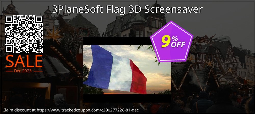 3PlaneSoft Flag 3D Screensaver coupon on World Party Day offering sales