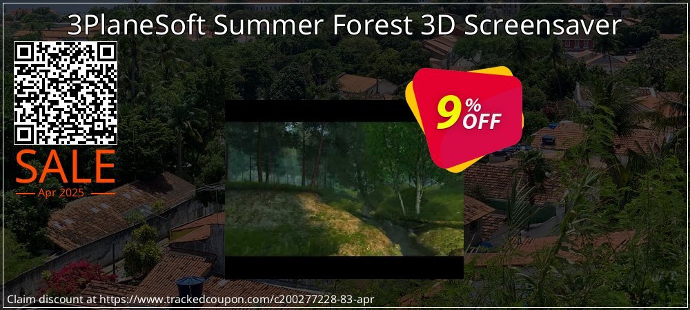 3PlaneSoft Summer Forest 3D Screensaver coupon on Constitution Memorial Day promotions