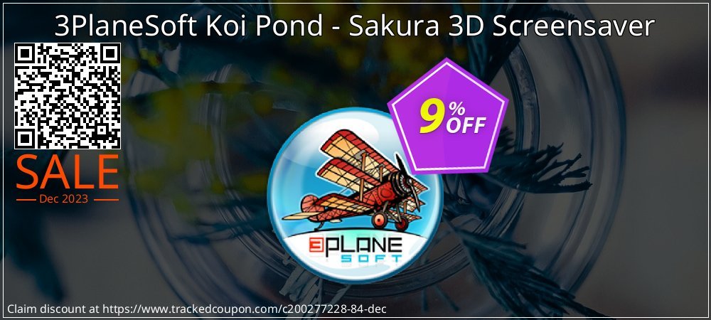 3PlaneSoft Koi Pond - Sakura 3D Screensaver coupon on Tell a Lie Day promotions