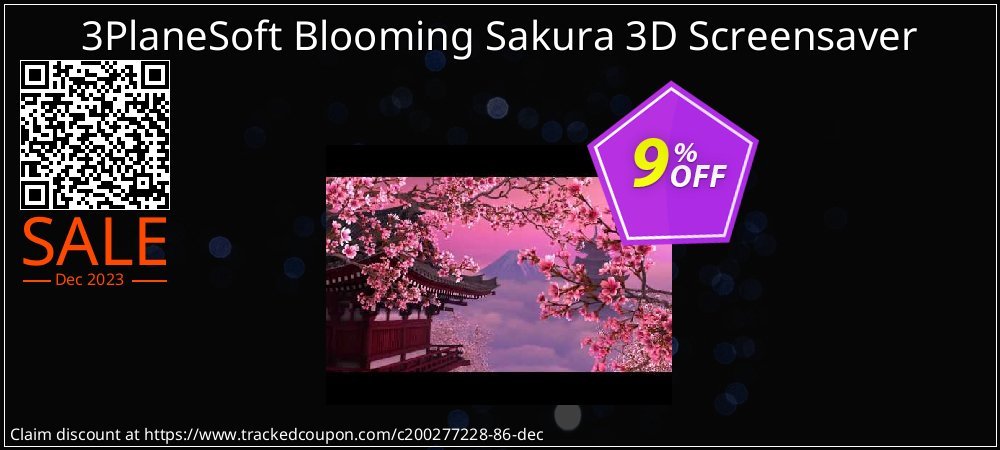 3PlaneSoft Blooming Sakura 3D Screensaver coupon on World Party Day deals