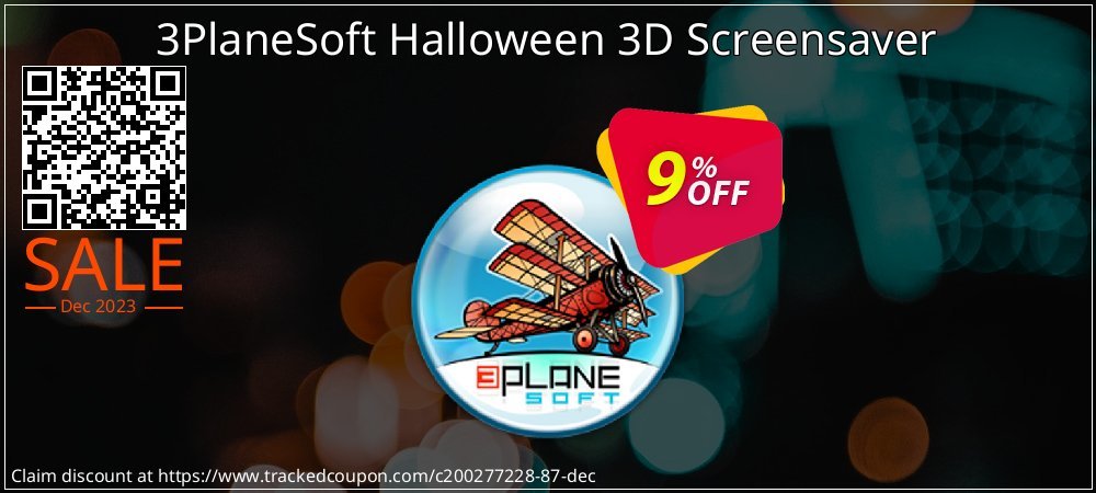 3PlaneSoft Halloween 3D Screensaver coupon on April Fools' Day offer
