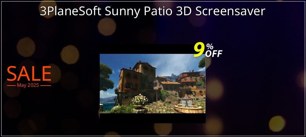 3PlaneSoft Sunny Patio 3D Screensaver coupon on Mother Day super sale