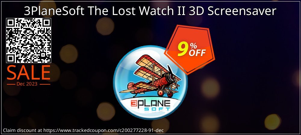 3PlaneSoft The Lost Watch II 3D Screensaver coupon on World Party Day super sale