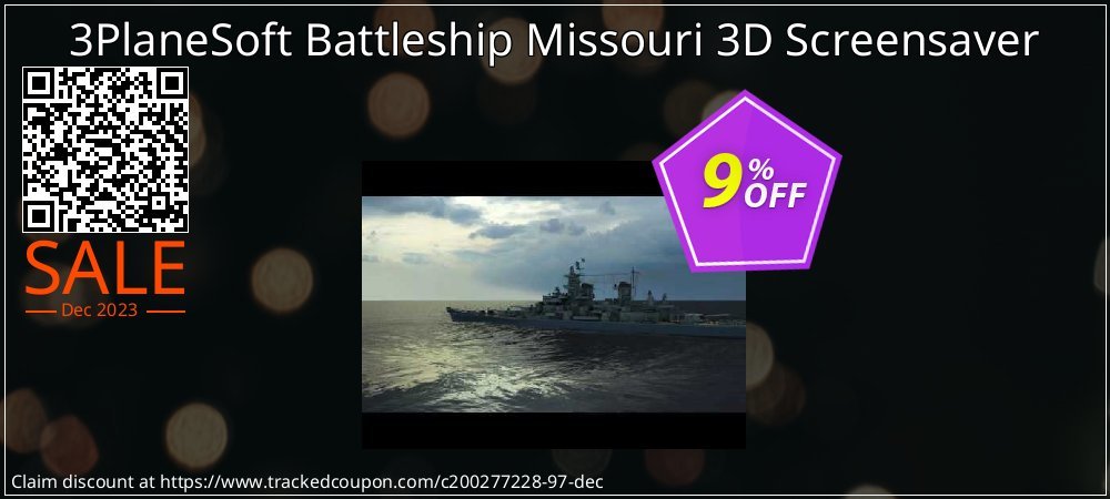 3PlaneSoft Battleship Missouri 3D Screensaver coupon on Working Day offering discount
