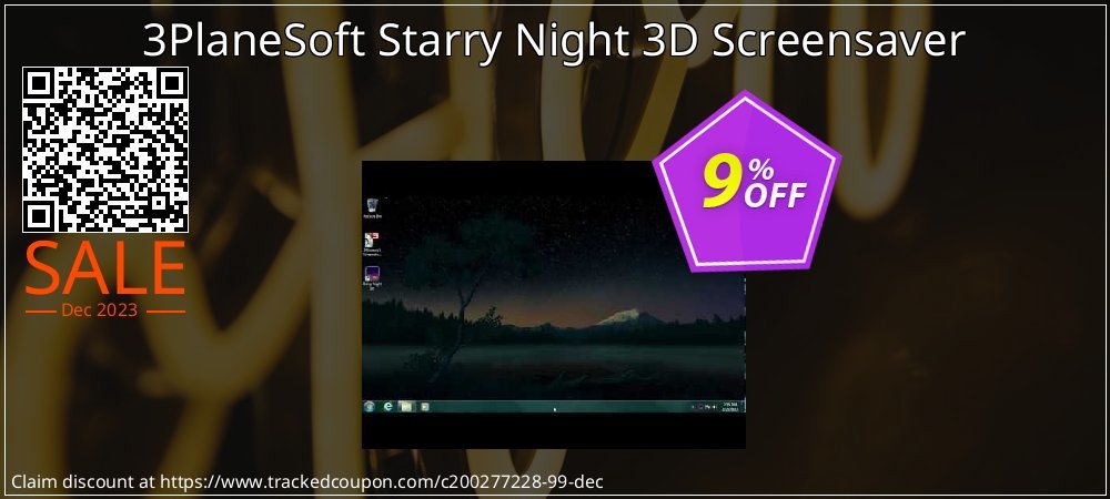 3PlaneSoft Starry Night 3D Screensaver coupon on World Password Day super sale