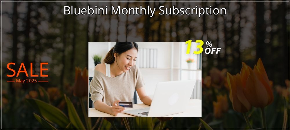 Bluebini Monthly Subscription coupon on National Smile Day offering discount