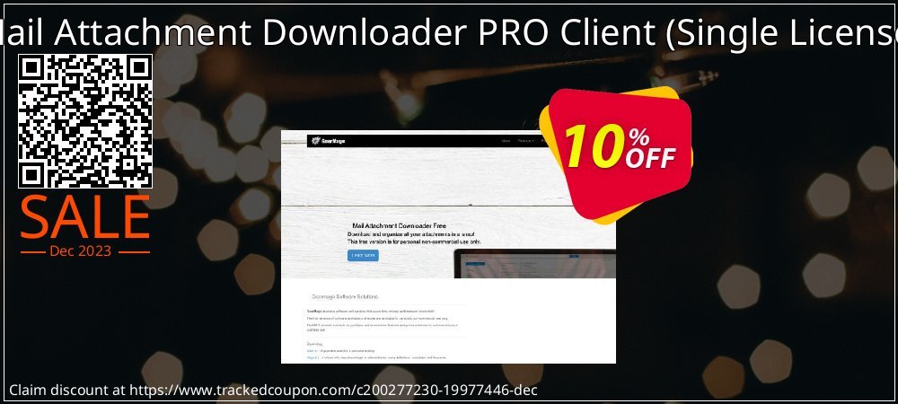 Mail Attachment Downloader PRO Client - Single License  coupon on Chinese New Year discounts