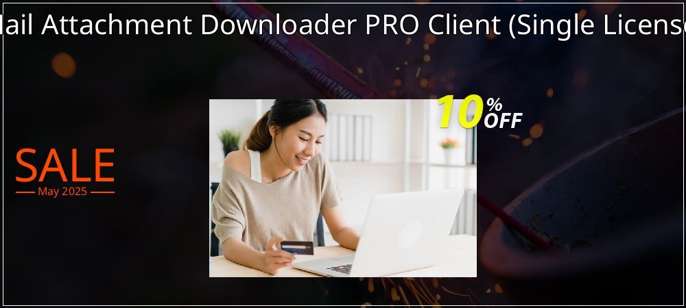 Mail Attachment Downloader PRO Client - Single License  coupon on World Party Day sales