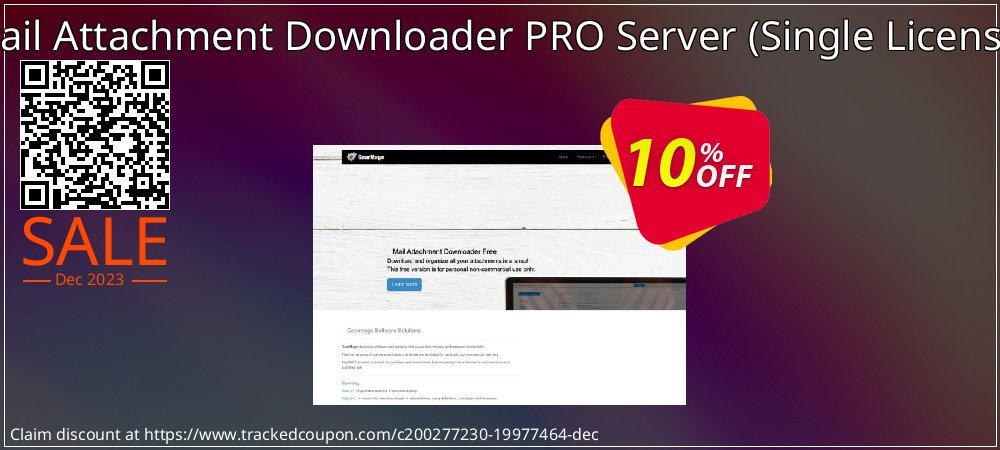 Mail Attachment Downloader PRO Server - Single License  coupon on Valentine discounts
