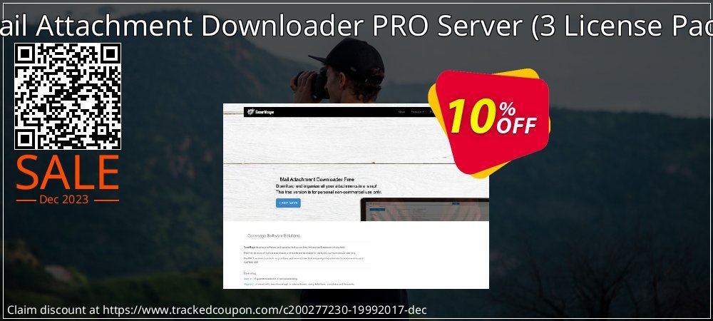 Mail Attachment Downloader PRO Server - 3 License Pack  coupon on Valentine discounts