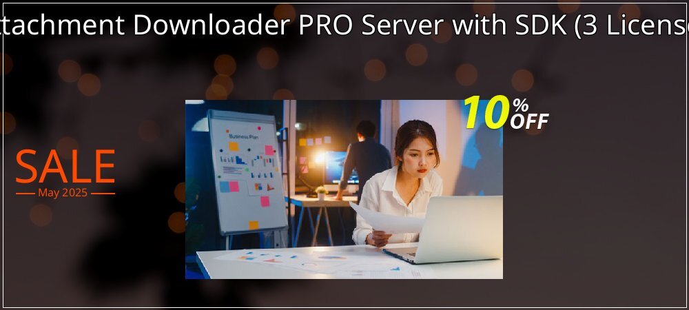 Mail Attachment Downloader PRO Server with SDK - 3 License Pack  coupon on National Pizza Party Day offer