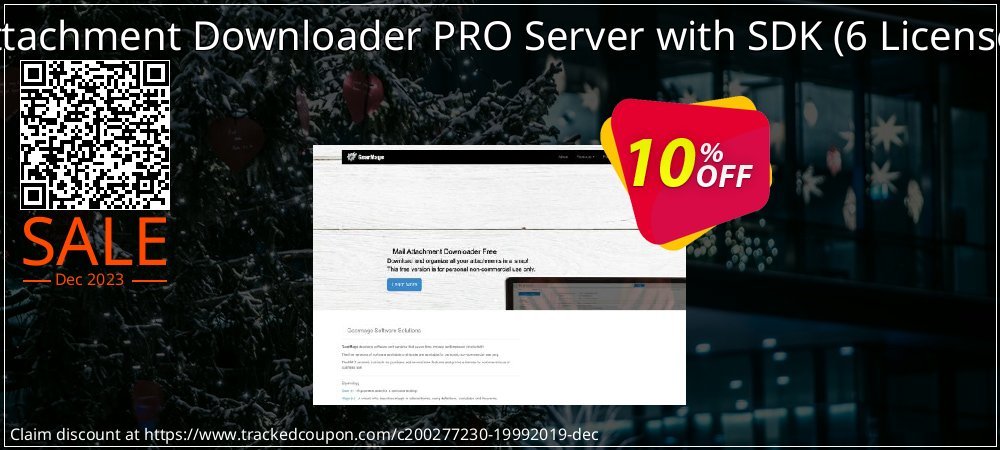 Mail Attachment Downloader PRO Server with SDK - 6 License Pack  coupon on Martin Luther King Day promotions