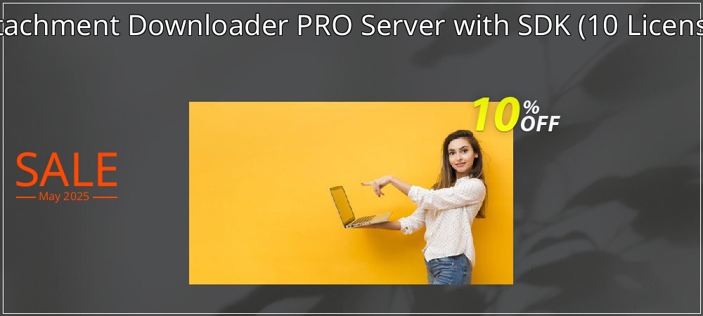 Mail Attachment Downloader PRO Server with SDK - 10 License Pack  coupon on April Fools' Day offering sales