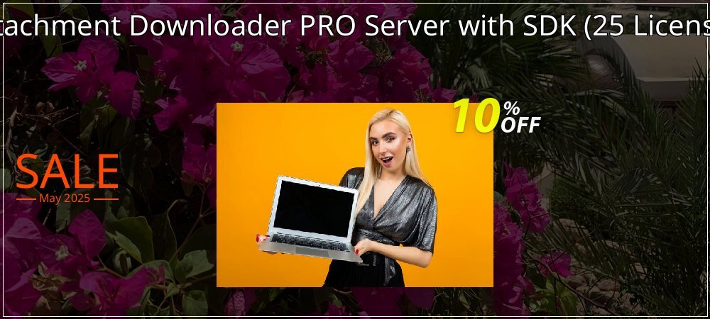 Mail Attachment Downloader PRO Server with SDK - 25 License Pack  coupon on National Smile Day promotions