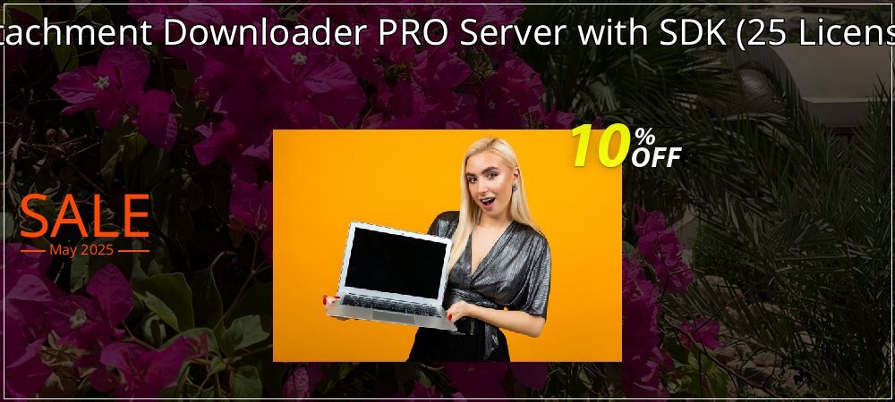 Mail Attachment Downloader PRO Server with SDK - 25 License Pack  coupon on April Fools' Day super sale