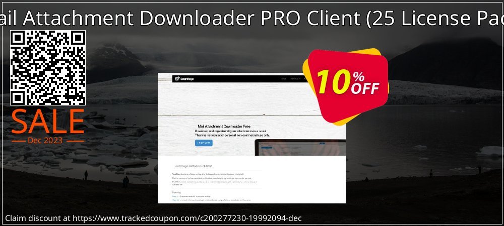 Mail Attachment Downloader PRO Client - 25 License Pack  coupon on Valentine discount