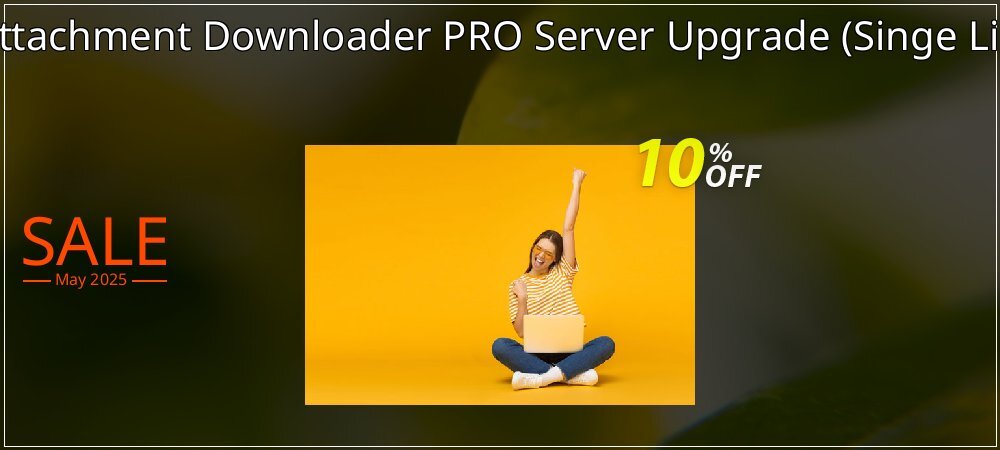 Mail Attachment Downloader PRO Server Upgrade - Singe License  coupon on National Smile Day promotions