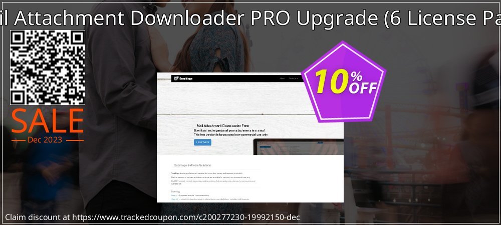 Mail Attachment Downloader PRO Upgrade - 6 License Pack  coupon on National Walking Day discounts