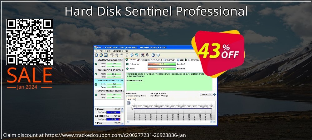 Hard Disk Sentinel Professional coupon on Korean New Year sales