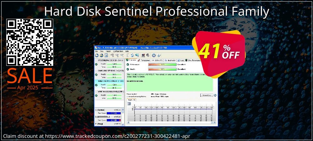 Hard Disk Sentinel Family coupon on World Party Day offering sales