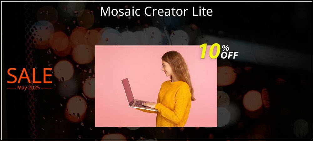 Mosaic Creator Lite coupon on National Walking Day offering sales