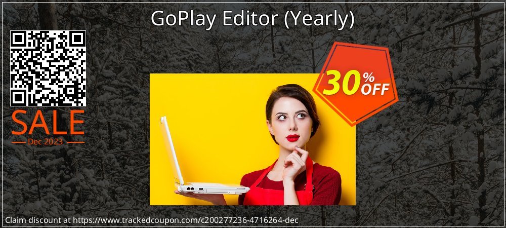 GoPlay Editor - Yearly  coupon on Tell a Lie Day discounts