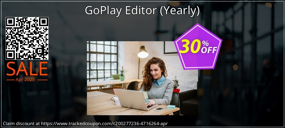 GoPlay Editor - Yearly  coupon on Tell a Lie Day discounts