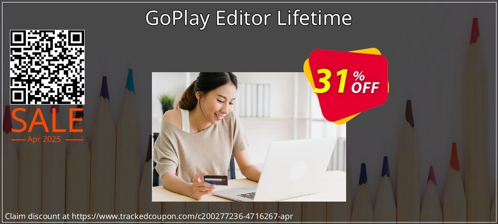 GoPlay Editor Lifetime coupon on April Fools' Day deals