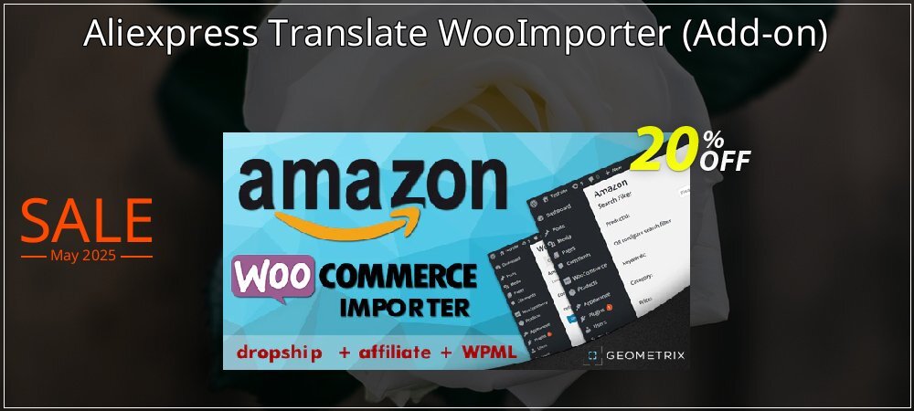 Aliexpress Translate WooImporter - Add-on  coupon on World Backup Day promotions