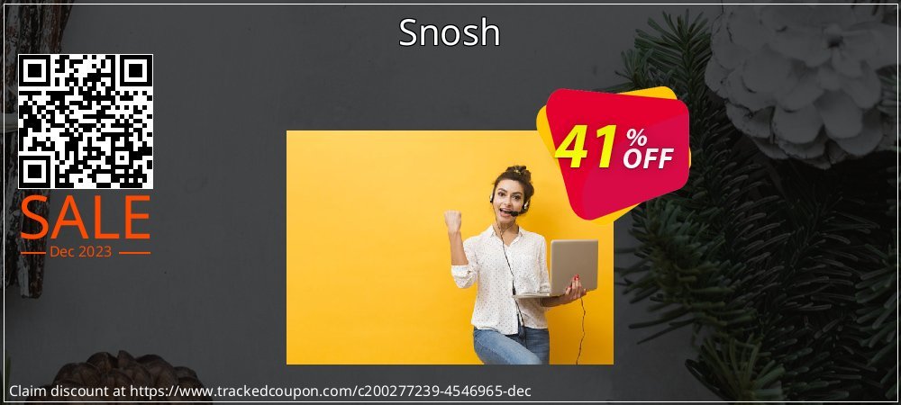 Snosh coupon on Mother Day offer