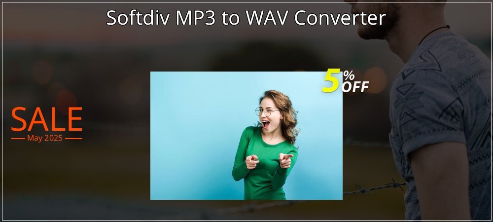 Softdiv MP3 to WAV Converter coupon on National Pizza Party Day discount