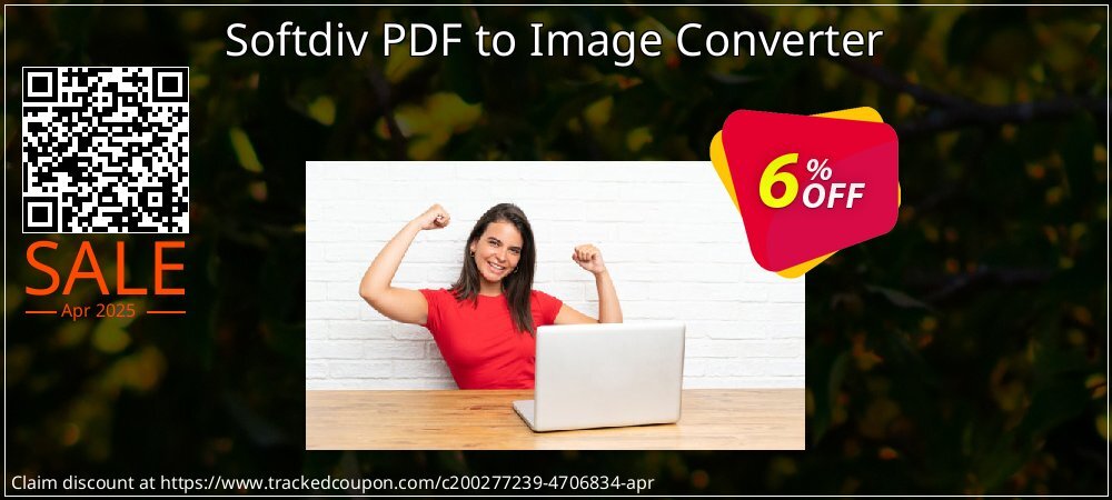 Softdiv PDF to Image Converter coupon on National Smile Day offering discount