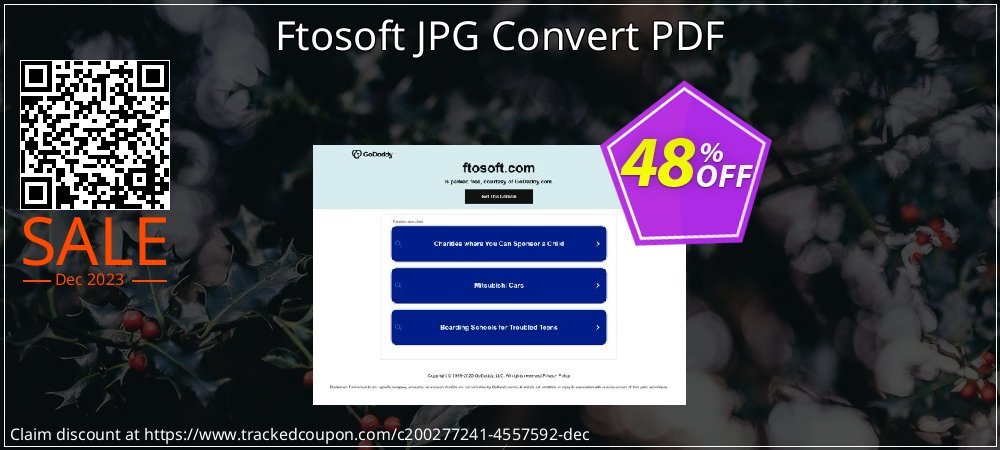 Ftosoft JPG Convert PDF coupon on Working Day offer