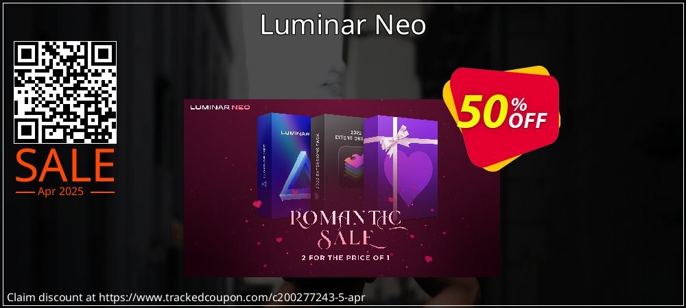 Luminar Neo coupon on Mother's Day promotions