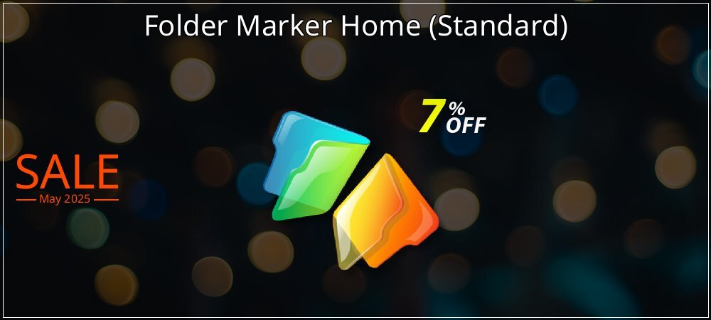 Folder Marker Home - Standard  coupon on Working Day super sale