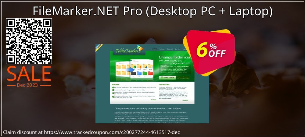 FileMarker.NET Pro - Desktop PC + Laptop  coupon on April Fools' Day discount