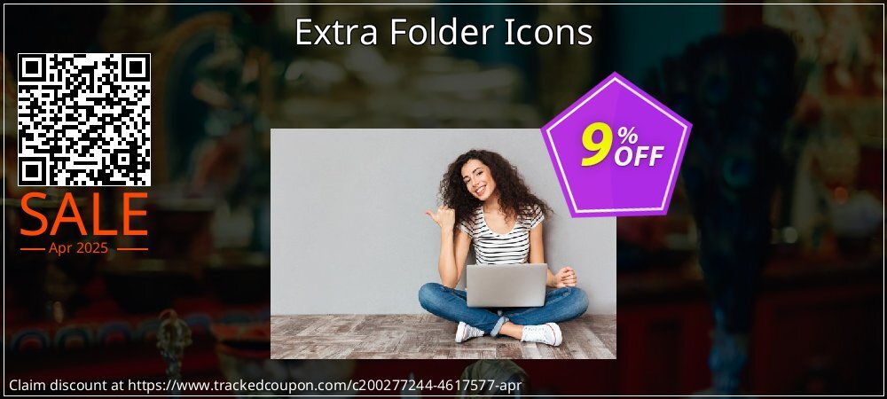 Extra Folder Icons coupon on April Fools' Day offering discount