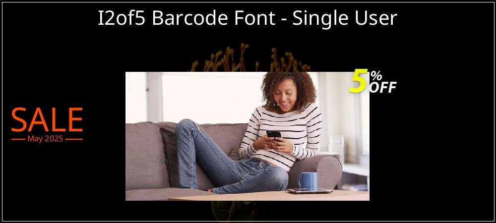 I2of5 Barcode Font - Single User coupon on World Password Day discount