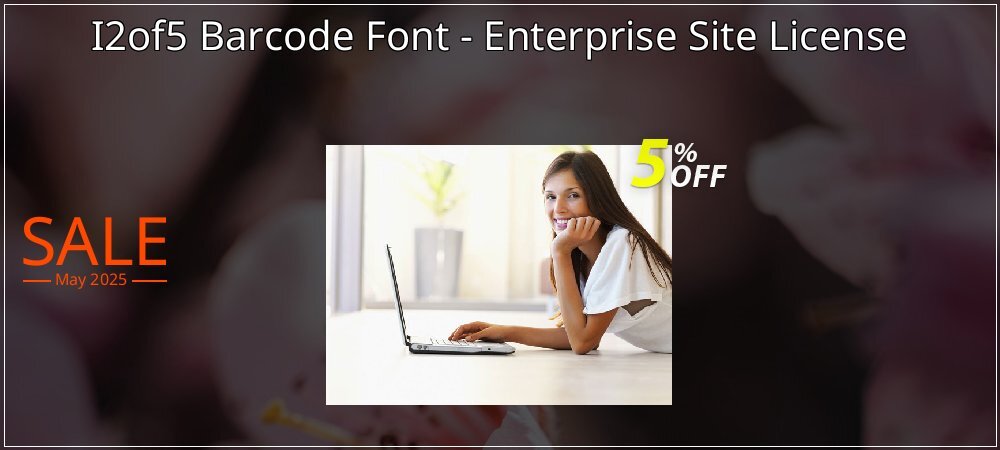 I2of5 Barcode Font - Enterprise Site License coupon on April Fools' Day deals