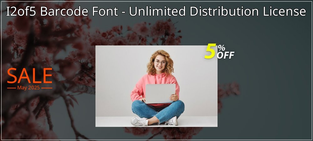 I2of5 Barcode Font - Unlimited Distribution License coupon on World Party Day offering sales